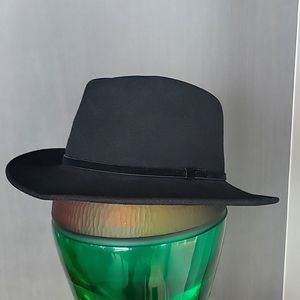 Black Lite Felt Wool Hat XL